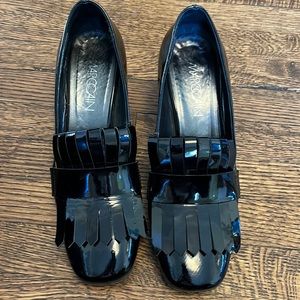Marc Cain Black Patent Slip On Shoe